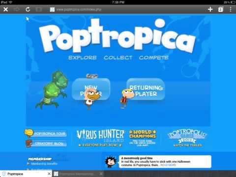 Poptropica Player Count